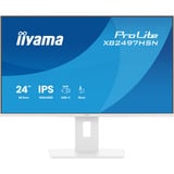 iiyama ProLite XB2497HSN-W1, LED-Monitor 60.5 cm (23.8 Zoll), weiß, FullHD, IPS, HDMI, DP, USB-C, USB-Hub, Daisy Chain, 100Hz Panel