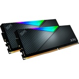 ADATA DIMM 32 GB DDR5-6800 (2x 16 GB) Dual-Kit, Arbeitsspeicher schwarz, AX5U6800C3416G-DCLARBK, XPG Lancer RGB, INTEL XMP, AMD EXPO