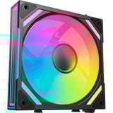 Alpenföhn WingBoost 4, Gehäuselüfter schwarz, Reverse, 120 mm