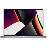 Apple MacBook Pro (16") 2021 CTO, Notebook grau, M1 Max 32-Core GPU, macOS Monterey, Deutsch, 120 Hz Display, 1 TB SSD