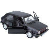 Bburago VW Golf 1 GTI ´79, Modellfahrzeug schwarz, 1:24