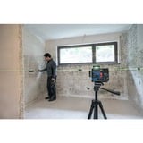 Bosch Akku-Linienlaser GLL 12V-100-33 CG Professional blau/schwarz, grüne Laserlinien, inkl. Universalhalter LB 10