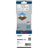 Bosch Schleifband-Set X440 Best for Wood and Paint, 75x480mm, K60 / 80 / 100 3-teilig