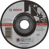 Bosch Schruppscheibe Expert for Inox, Ø 125mm, Schleifscheibe Bohrung 22,23mm, AS 30 S INOX BF, gekröpft