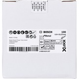 Bosch X-LOCK Fiberschleifscheibe R574 Best for Metal, Ø 115mm, K100 Bohrung 22,23mm