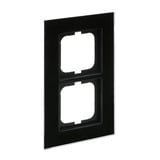 Busch-Jaeger Rahmen 2-fach schwarz, Retail