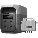 EcoFlow DELTA 3 Max Plus, Powerstation grau/schwarz