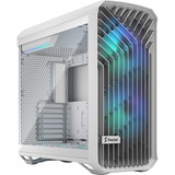 Fractal Design Torrent White RGB TG Clear Tint, Tower-Gehäuse weiß, Tempered Glass