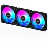 GIGABYTE AORUS EZ CHAIN FAN 120, Gehäuselüfter schwarz, 3er Pack, 120 mm