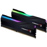 G.Skill DIMM 32 GB DDR5-6000 (2x 16 GB) Dual-Kit, Arbeitsspeicher schwarz (matt), F5-6000J4040F16GX2-TZ5RK, Trident Z5 RGB, INTEL XMP