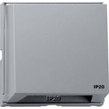 Gira Adapterrahmen mit steckbarer Abdeckhaube IP20 aluminium, Retail