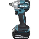 Makita Akku-Schlagschrauber DTW210RFJ, 18Volt blau/schwarz, 2x Li-Ionen Akku 3,0Ah, im Koffer