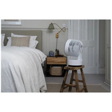 Meaco MeacoFan Sefte 8, Ventilator weiß, Tragbarer Tischventilator mit Akku