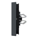 Merten Doppelwippe für Serien- und Doppeltaster-Einsatz, 2-fach, Thermoplast, matt anthrazit, Retail