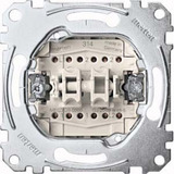 Merten Wechselschalter und Taster 10 Ampere 250 Volt Wechselstrom MEG3128-0000 Retail