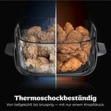  Ninja Crispi Pro 5-in-1 Heißluftfritteuse weiß/transparent, 2050 Watt, 2 Körbe 2,3 und 5,7 Liter
