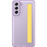 SAMSUNG Slim Strap Cover, Handy violett/gelb, Samsung Galaxy S21 FE