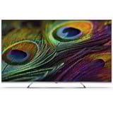 SHARP 65JP7765E, QLED-Fernseher 164 cm (65 Zoll), schwarz/silber, UltraHD/4K, MiniLED Google TV