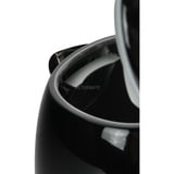 SMEG 50's Style KLF03BLEU, Wasserkocher schwarz/chrom, 1,7 Liter