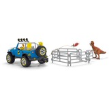 Schleich Dinosaurs Geländewagen mit Dino-Außenposten, Spielfigur 