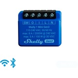 Shelly Plus 1 Mini Gen3 Sparpack, Relais blau, 8er Pack