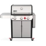 Weber Gasgrill Genesis S-325s edelstahl, mit CRAFTED Basis-Rahmen und Sear Zone