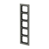 0 Abdeckrahmen 1725-270 platin, Retail