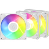 ARCTIC BioniX P14 A-RGB, Gehäuselüfter weiß/weiß, 3er Pack, 140 mm