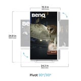 BenQ EW2790U Premium, LED-Monitor 68.6 cm (27 Zoll), weiß, UltraHD/4K, IPS, HDMI, USB-C, USB-Hub