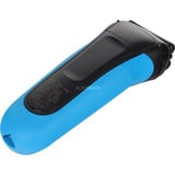 Braun Series 3 310BT, Rasierer schwarz/blau, Wet&Dry