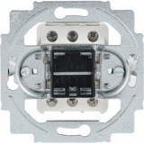 Busch-Jaeger Ausschalter Einsatz dreipolig blau, Retail