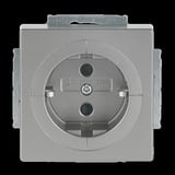 Busch-Jaeger Objektsteckdose 20 EUAB-866 edelstahl, Retail