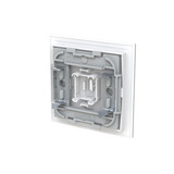 Busch-Jaeger Wippe mit Aufdruck weiß, Retail