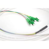 Digitus FTTH Drop Kabel, Singlemode, 4 Fasern, 4 LC/APC weiß, 30 Meter