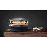 Everdure 2-Brenner Pizzaofen Kiln R desert grey hellgrau, 8,5 kW, für Pizzen bis ca. Ø 40cm, rotierender Pizzastein