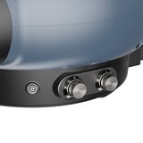 Everdure 2-Brenner Pizzaofen Kiln R desert grey hellgrau, 8,5 kW, für Pizzen bis ca. Ø 40cm, rotierender Pizzastein