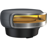 Everdure 2-Brenner Pizzaofen Kiln R desert grey hellgrau, 8,5 kW, für Pizzen bis ca. Ø 40cm, rotierender Pizzastein