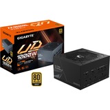 GIGABYTE GP-UD1000GM PG5 1000W, PC-Netzteil schwarz, 5x PCIe, Kabel-Management, 1000 Watt