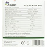 Inter-Tech Argus RGB-Fan Set RS-06 120x120x25, Gehäuselüfter 3er Set, inkl. Controller, 120 mm