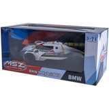 Jamara BMW M Hybrid V8 Diecast, Modellfahrzeug grau, Maßstab 1:24, inkl. Knopfzellen