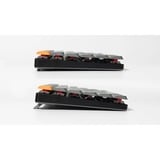 Keychron K13 Max, Gaming-Tastatur grau/orange, DE-Layout, Gateron Low Profile 2.0 Mechanical Brown, Hot-Swap, Aluminiumrahmen, RGB