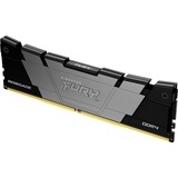 Kingston FURY DIMM 16 GB DDR4-4000 , Arbeitsspeicher schwarz, KF440C19RB12/16, Renegade, INTEL XMP