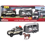 Majorette Land Rover mit Pferdeanhänger, Spielfahrzeug 