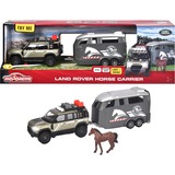 Majorette Land Rover mit Pferdeanhänger, Spielfahrzeug