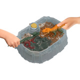 Mattel Jurassic World 4 Dino Reveal Deluxe Battle Pack, Spielfigur 