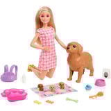 Mattel Puppe mit Hund und Welpen 