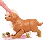 Mattel Puppe mit Hund und Welpen 