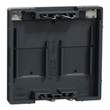 Merten Zentralplatte für Modular Jack mit Schreibfeld anthrazit, Retail