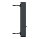 Merten Zentralplatte für Modular Jack mit Schreibfeld anthrazit, Retail