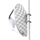 MikroTik LHG 5 3pack (RBLHG5kit), Richtfunk-Antenne weiß, Dual-Chain-CPE (24,5 dBi, 5 GHz) mit integrierter Punkt-zu-Punkt-Antenne